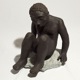 sitzender Mann - © by Brigitta Baumann